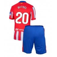 Camisa de time de futebol Atletico Madrid Axel Witsel #20 Replicas 1º Equipamento Infantil 2024-25 Manga Curta (+ Calças curtas)